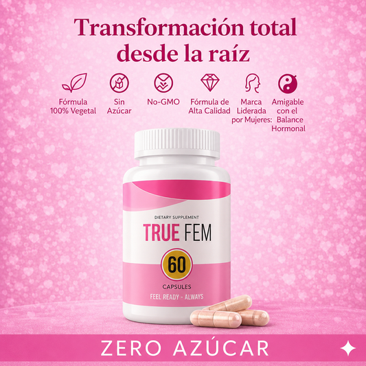 Suplemento True Fem Balance Mujer 60 cap
