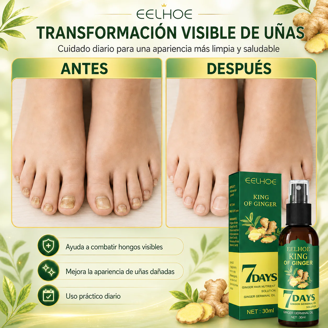 Aceite Para Hongos De Uñas | 7 Days™